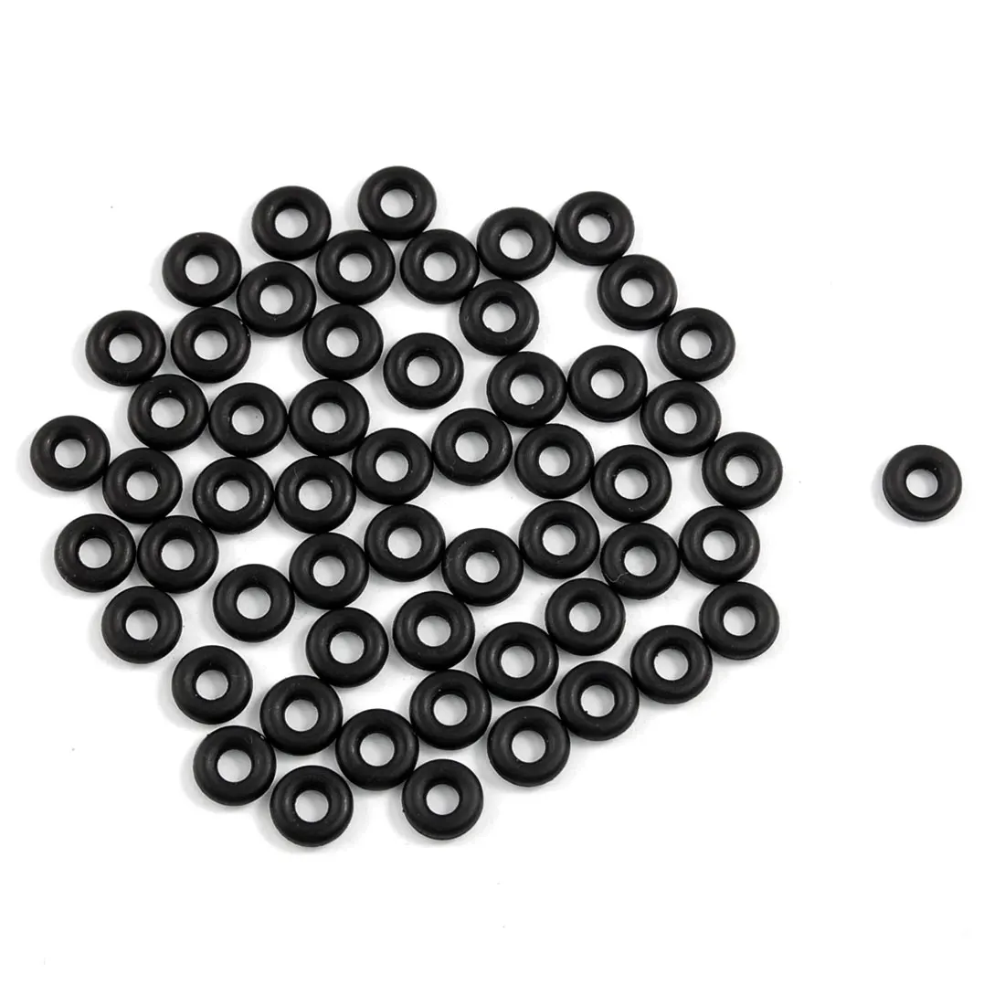 Uxcell 50 Pcs Nbr 2.5mm O Rings Hole Sealing Gaskets Washers For Automobile Id 10mm 13mm 14mm 3mm 4mm 5mm 6mm 7mm 8mm