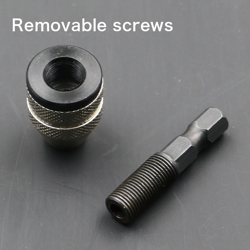 Keyless 0.5-3.0mm Trapano Mandrino 1/4 "Keyless Punta del trapano Mandrino Hex Shank Adattatore Convertitore A Cambio Rapido Per Mini trapano Mandrino s