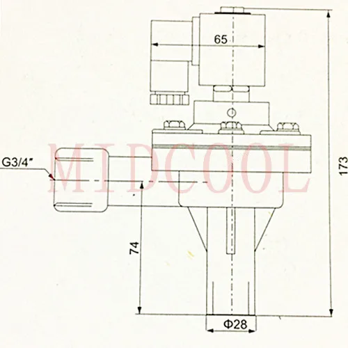 ZGM DMF-Z-20A DC12V 3/4 inch ASCO Plateau type pulse valve pneumatic diaphragm