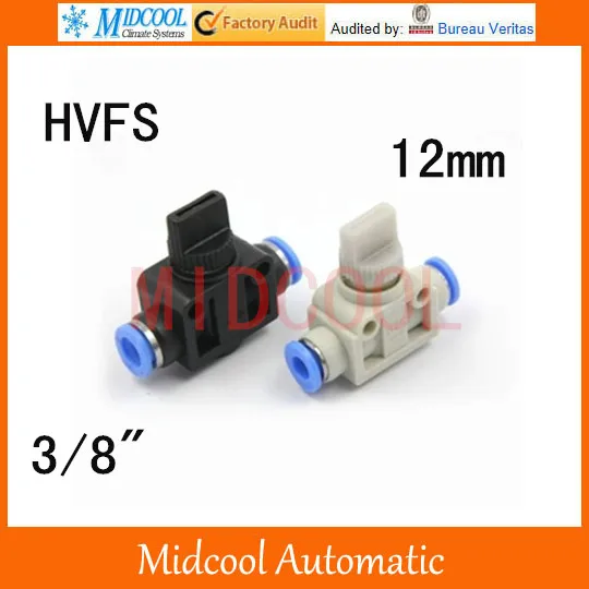 HVFS pneumatic valve switch hand control valve port PT 3/8