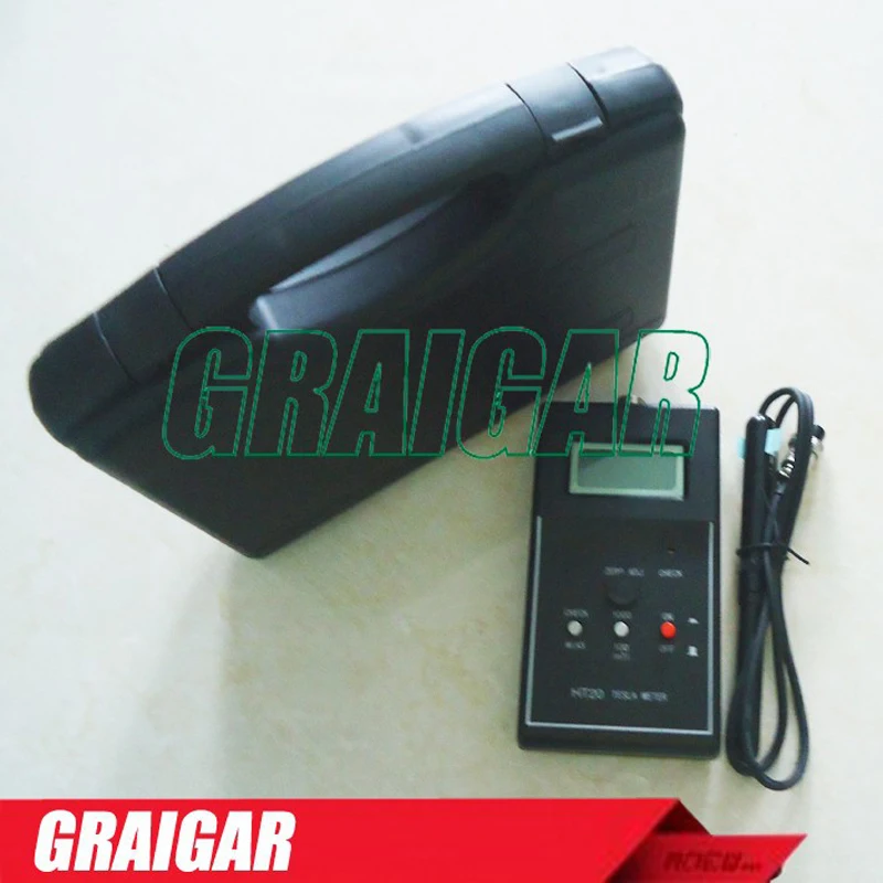 HT20 Digital Gauss Meter Tesla Meter Tester HT-20 Fluxmeter to Measure the Magnetic Field Magnets