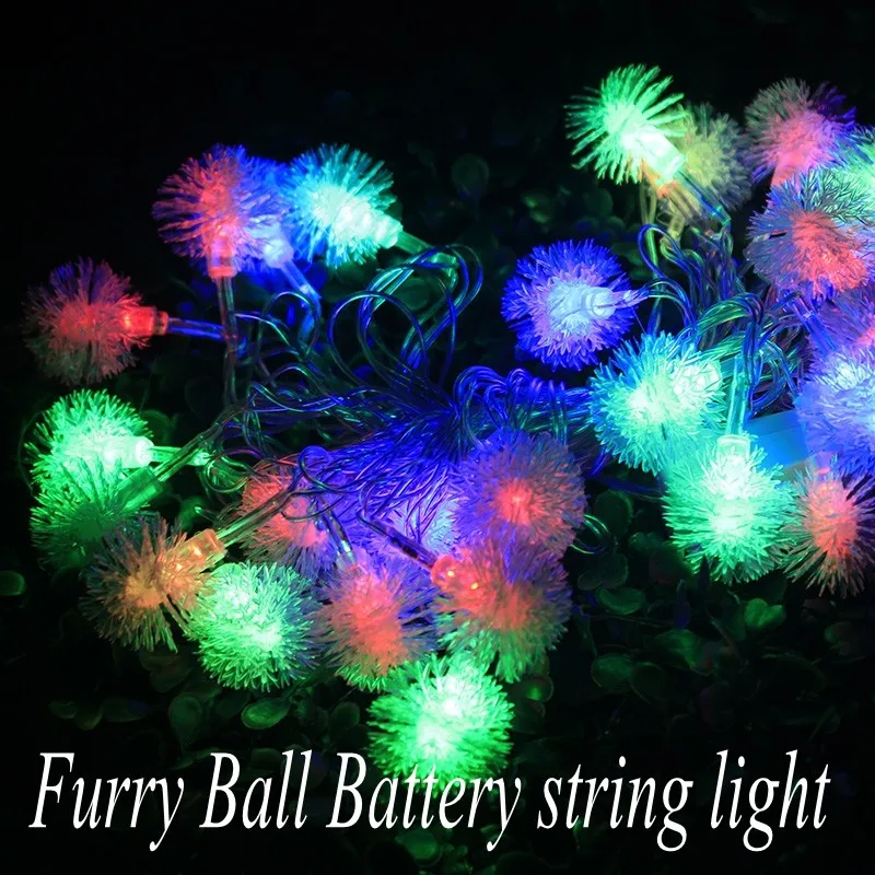 3M 30 Led Baterai String dengan Bola/Bola/Salju/Lotus Bunga/Star/Cherry/Cinta Hati/Mawar Bunga Led String Lampu