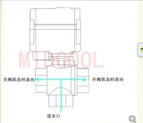 CWX-60P brass motorized ball valve 1