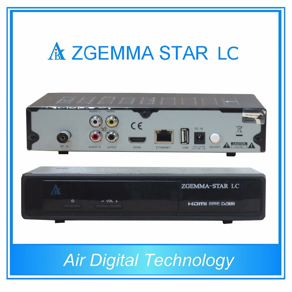 ZGEMMA STAR LC-decodificador de cable, DVB-C, Enigma2, Linux