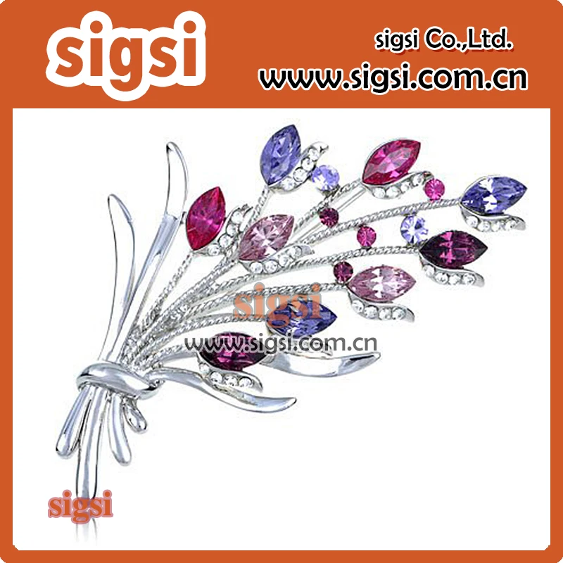 100pcs/lot 45mm high quality rhinestone acrylic flower pendant