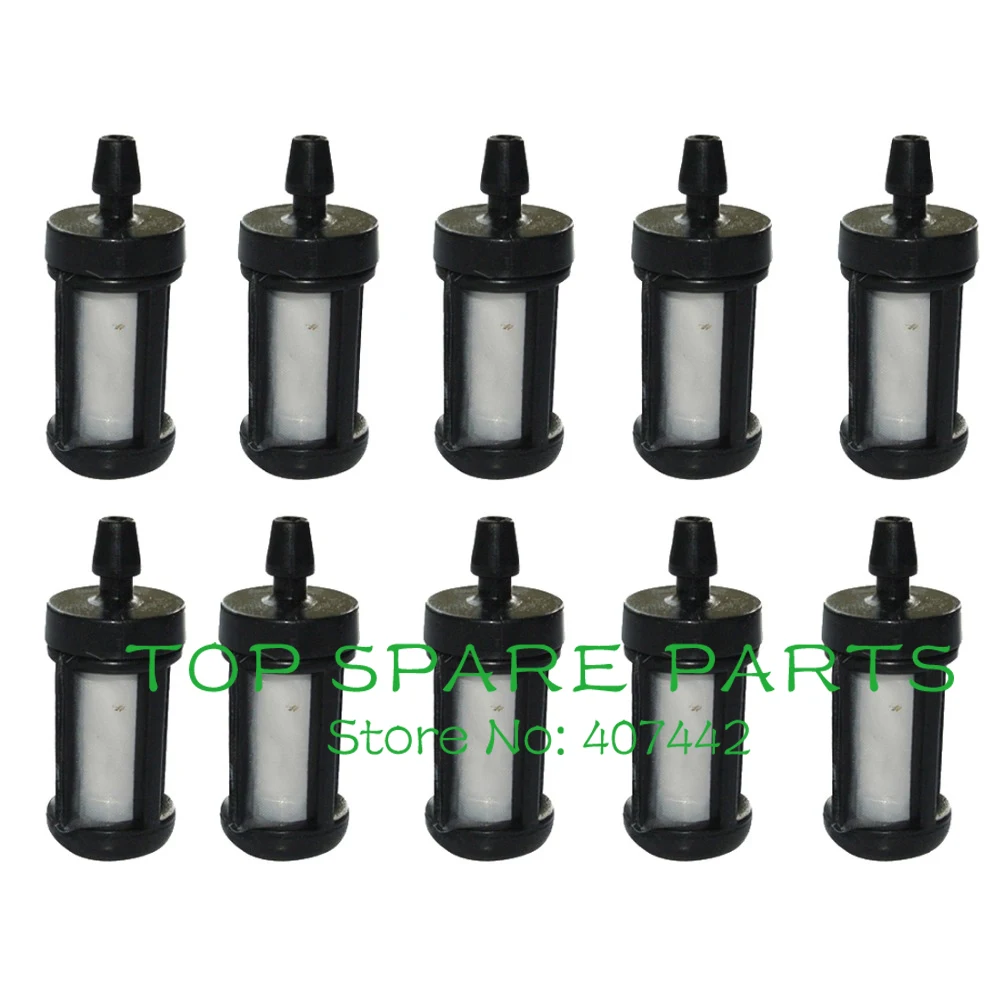 (10pcs) Spare parts fuel filter fit for 210 230 250 chainsaw