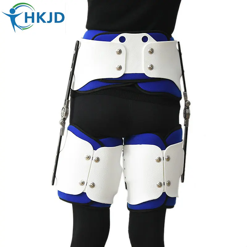 Hip Joint Dislocation Of Hip Abduction Orthosis Fixation Hinge Adjustable Waist Leg Brace Femur Injury(Both)