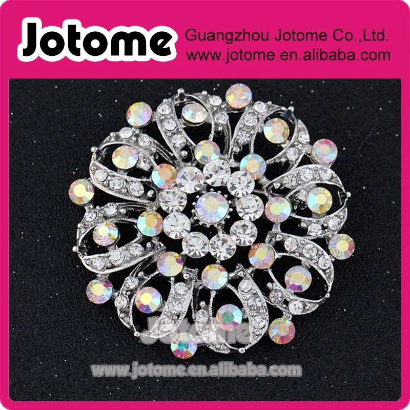 crystal rhinestone brooch pin for wedding bouquet for wedding Decoration