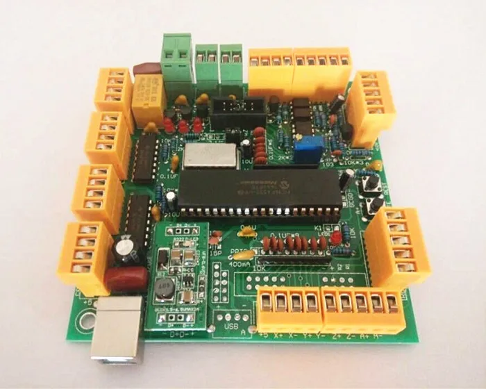 4 Axis USB CNC Controller Interface Board CNCUSB MK1 USBCNC 2.1 Substitute MACH3