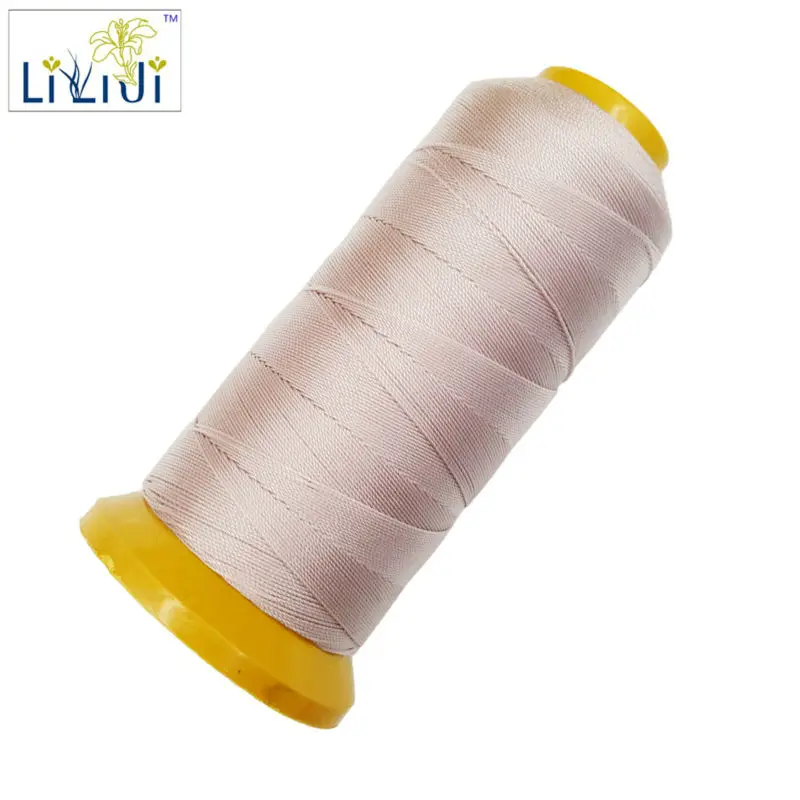 LiiJi Unique 13 Colors Silk Nylon 0.6mm 9Strands Thread for DIY Jewelry Beads Making approx 350M No.1-13