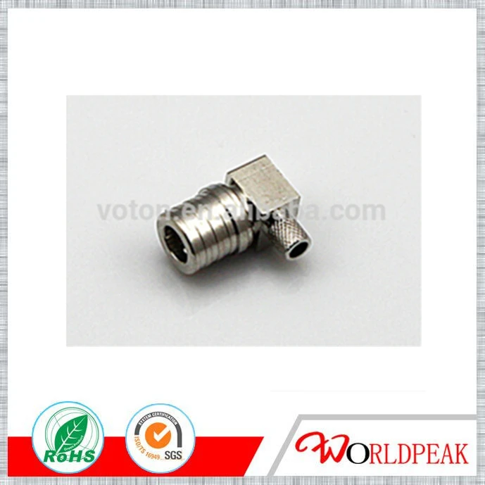 Free shipping QMA male R/A connector for RG58