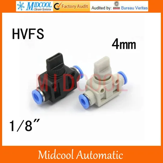 HVFS pneumatic valve switch hand control valve port PT 1/8