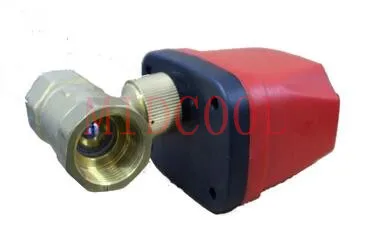 CWX-50K Small fast pass valve Brass Motorized Ball Valve 1