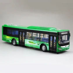 1/42 Scale Bus Model China YuTong City Bus ZK6125CHEVPG4 Diecast Model Car Bus Toys Gifts