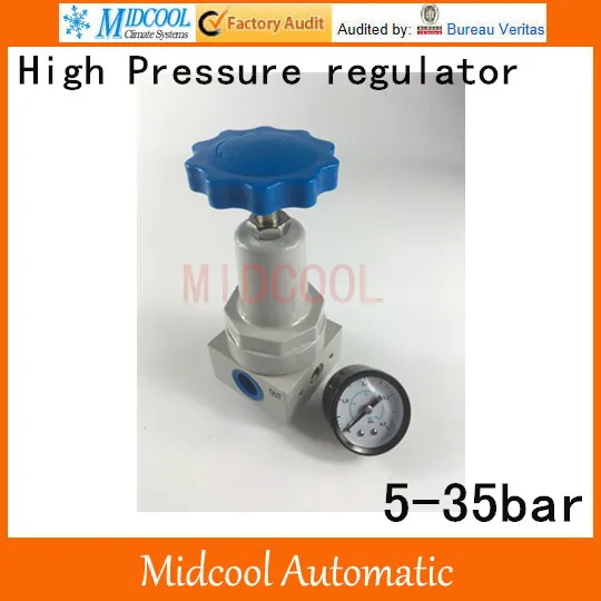 High pressure reducing valve blow molding machine pressure reducing valve QTYH-10 port thread 3/8 inch BSP source treatment unit