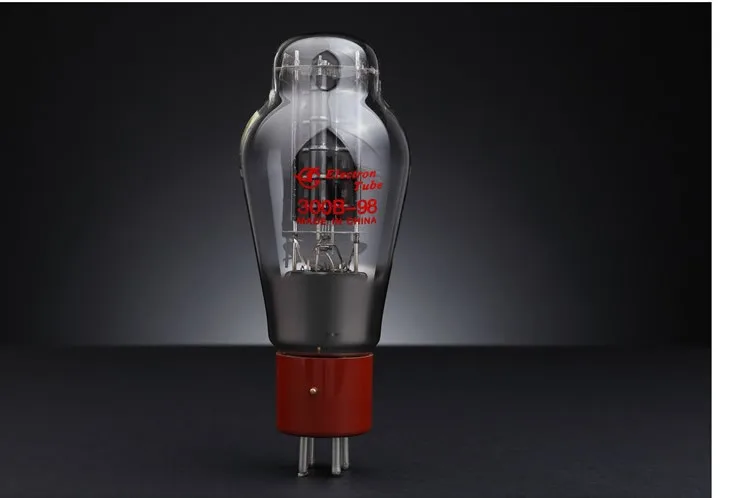 新品2本 曙光電子 Shuguang 300B 300B-98 真空管 茶印字赤 2026 新しい曙光 300B-98 赤/白ベース (300B-98B、300BS-B、300B-T