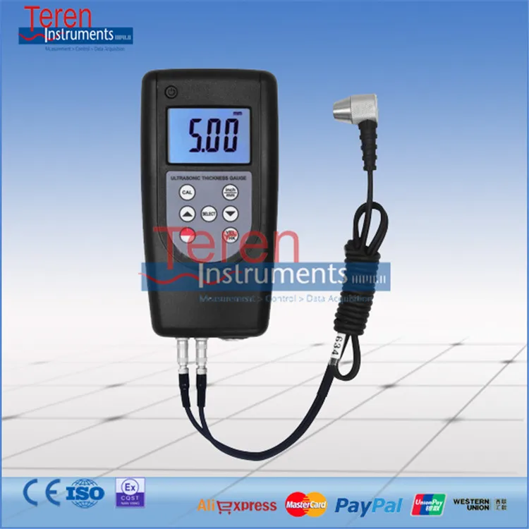 New TM-1240 Ultrasonic Thickness Gauge 0.75~400mm TM1240