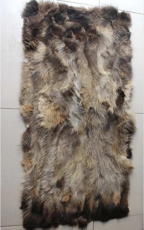 Wholesale Sale Raccoon Fur Plates / Natural Raccoon Fur Skin