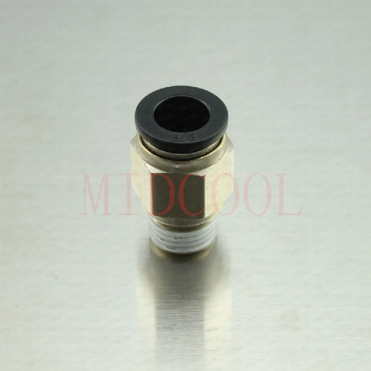 Pneumatic quick connector PC5/16-R03,5/16 inch air tube 3/8