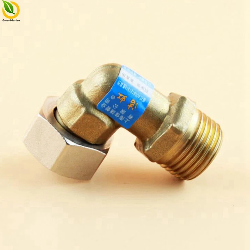 Hi-Quality 1/2 Inch PPR Water Heater Union Copper Connection Elbow Water Pipe Fitting HVAC Pipe Fitting