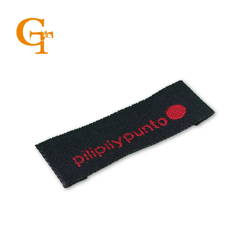 2019 new arrival Separate cut folded clothing woven labels custom labels washable handmade garment  woven labels hair wigs