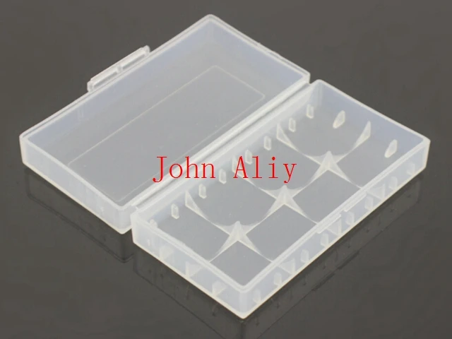 Hot sale colourful 18650 CR123A 16340 Hard Plastic Transparent Battery Case Box Holder Storage box case