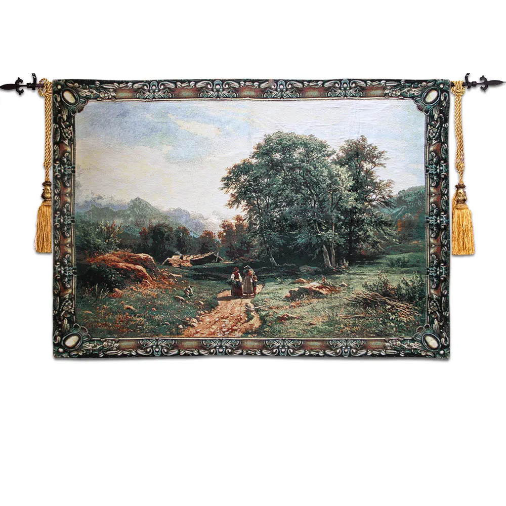 Belgium Jacquard Tapestry Cloth Art Tapestries Home Decoration Paintings