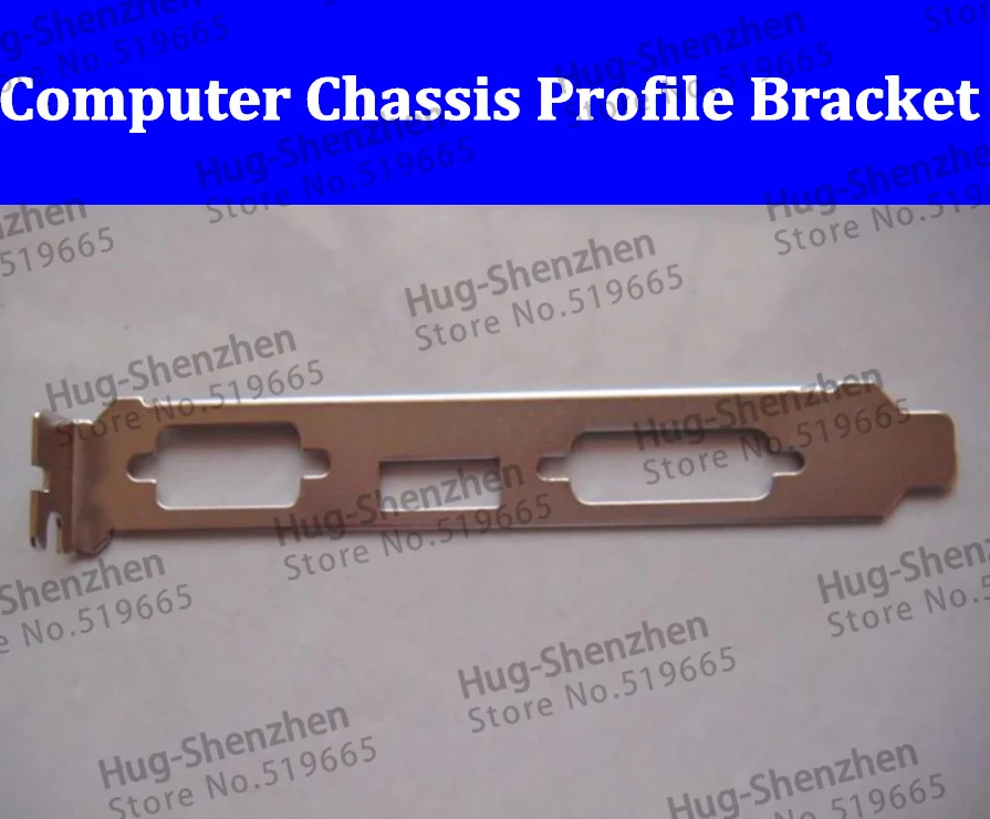 

HIgh quality Computer Chassis PCI Profile Bracket HDMI VGA brackert chassis--10pcs/lot