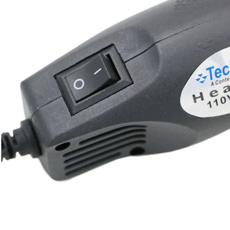 110V Pistola di Calore di Energia Elettrica Strumento di Aria Calda 300W temperatura FAI DA TE Pistola Ad Aria Calda US spina di regolamentazione