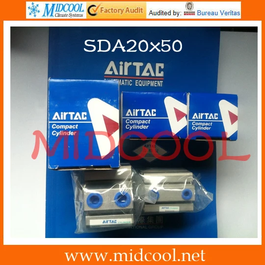 Original AirTAC Compact cylinder SDA Series SDA20x50