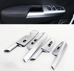 Car Styling Interior Door Armrest Window Lift Cover Trim 4pcs for Kia Sportage 2016 2017 KX5 Auto Accessories