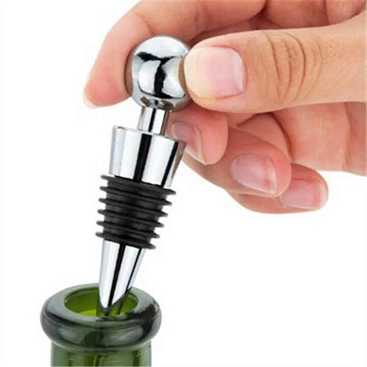 100PCS Fashion Wedding Wine Collection Twist alloy+plastic Fresh Gifts Wine Stopper Red Wine Bottle Stopper By DHL