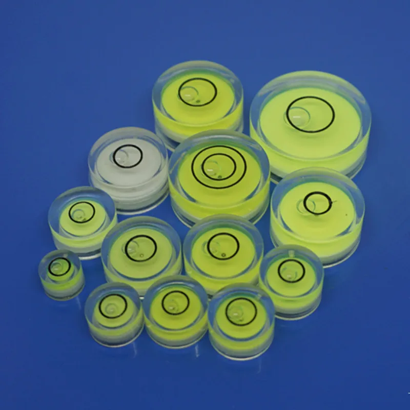 5 Pcs Bubble Level Circular Inclinometer 19mm *10mm Level Box Measuring Instruments Spirit Level Bubble Nivel Burbuja