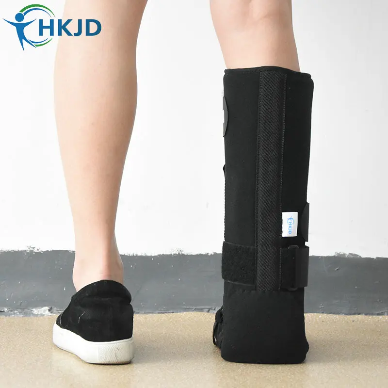 Tibia Fibula Tibiofibular Ankle foot Brace walking walker boot Achille Tendon shoe Lower Limb Orthosis Splint Orthopedic HK-C010