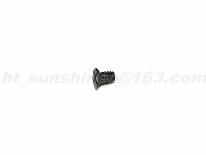 100PCS/LOT   Computer Hard disk Flat Head Screws Cross Bolts Black M3.5*6 Server Screw