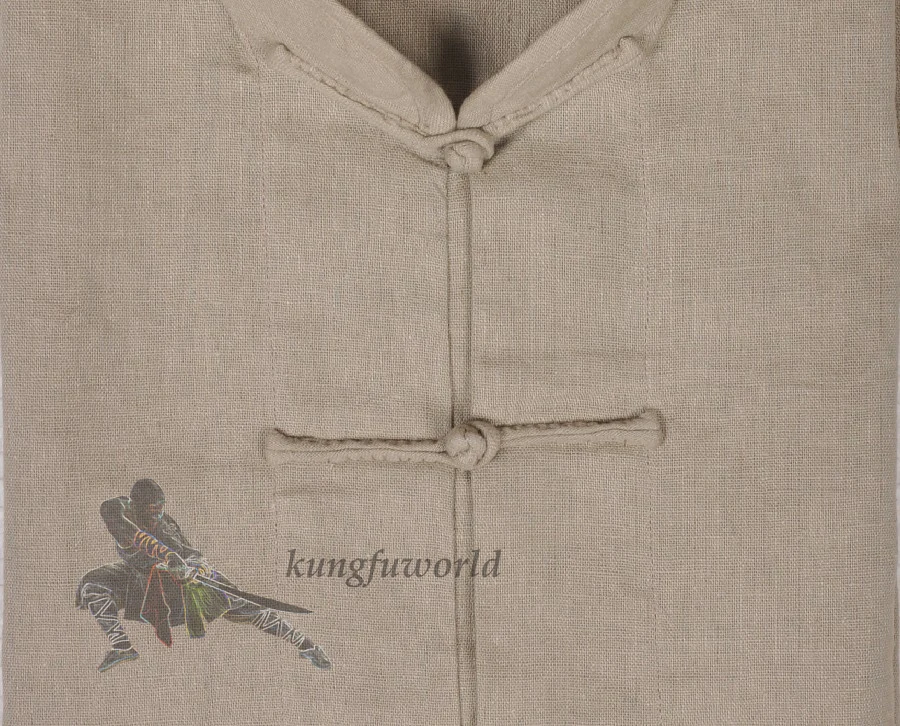 

Wudang Taoist Robe Style Tai Chi Uniform Traditional Chinese Kung fu Suit Cotton Linen High Quality Need Measurements