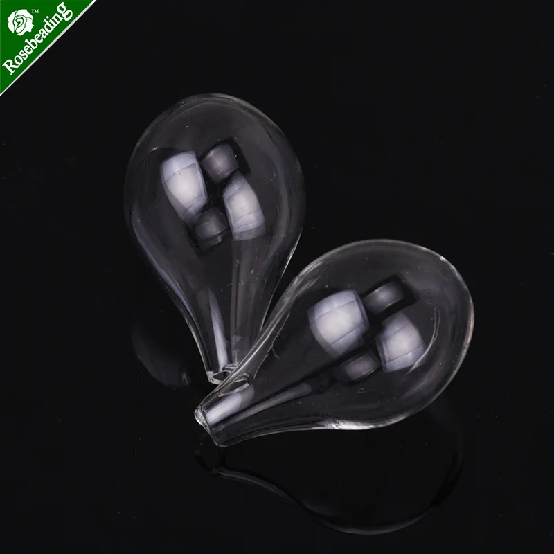 18*27mm&18*31mm Small Glass cover,Small Glass Bottles,Drop shape,sold 10pcs/lot