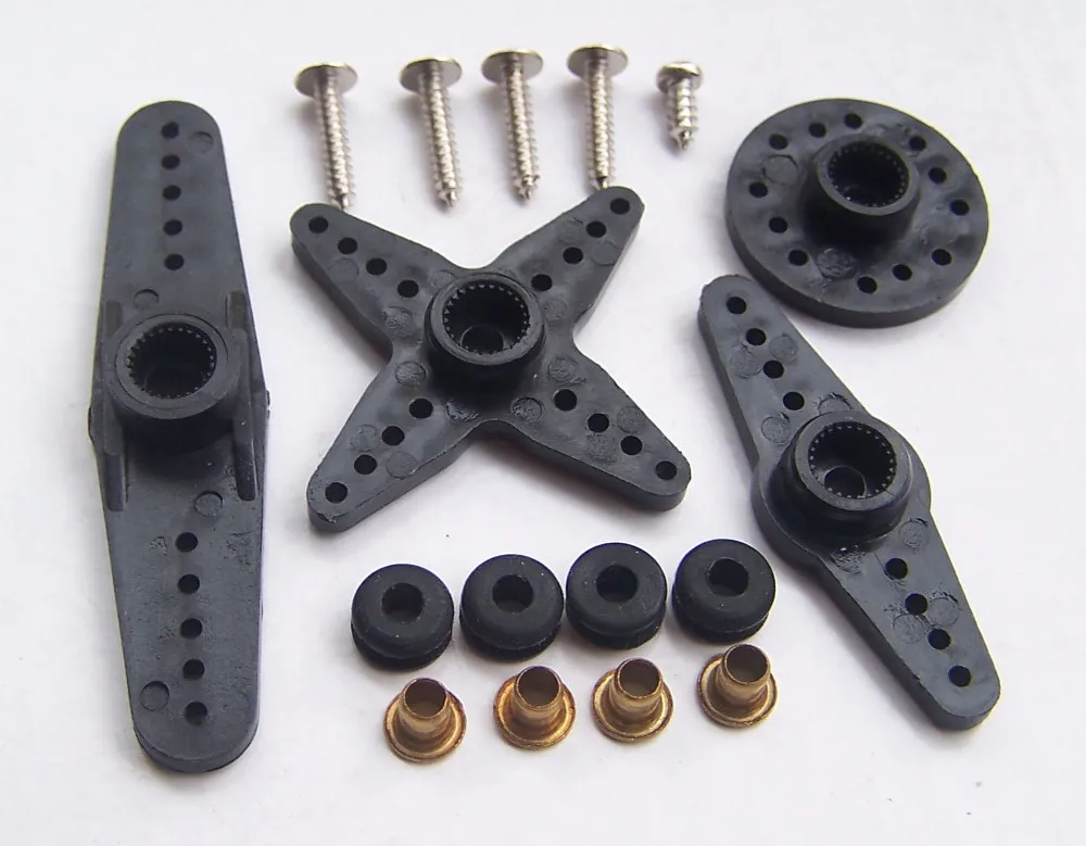 2x 360 サーボ 360 度連続回転サーボ DC ギアモータースマートカーロボット 5.5kg/cm DC 4.8V-6V