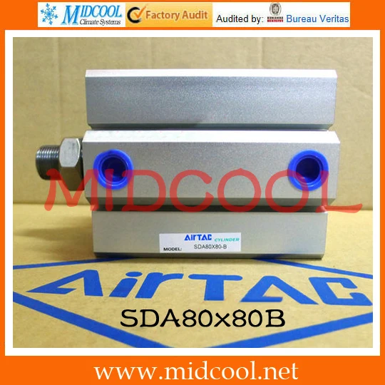 Original AirTAC Compact cylinder SDA Series SDA80x80B