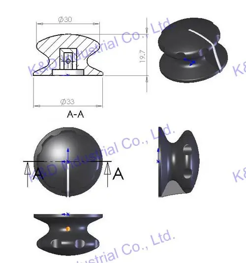 5 stücke 1/4 ''Vintage Lautstärke regler Kunststoff knopf E-Gitarre Amp Effekt Himbeere