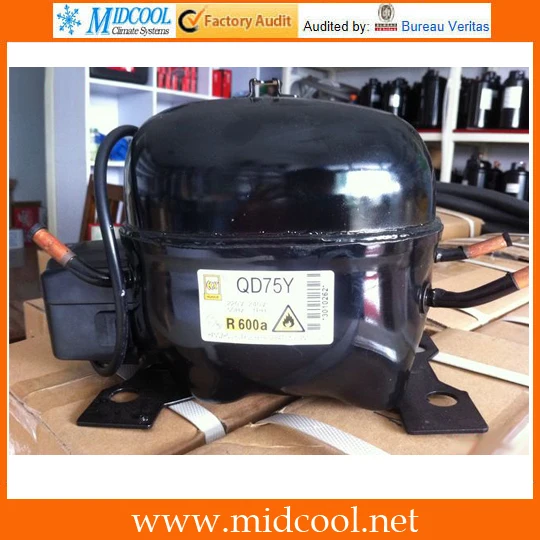 The compressor R600a QD75Y-88W