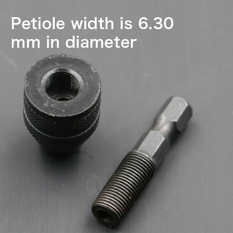Keyless 0.5-3.0mm Trapano Mandrino 1/4 "Keyless Punta del trapano Mandrino Hex Shank Adattatore Convertitore A Cambio Rapido Per Mini trapano Mandrino s
