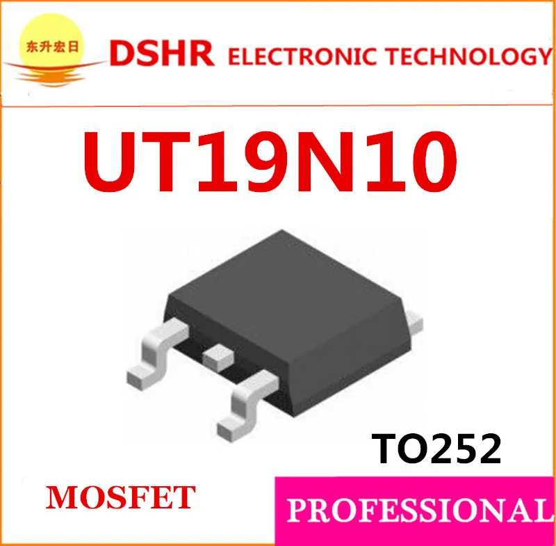 smd ut19n10 100pcs/lot ut19n10 19n10 to252 data inside  We can offer free samples