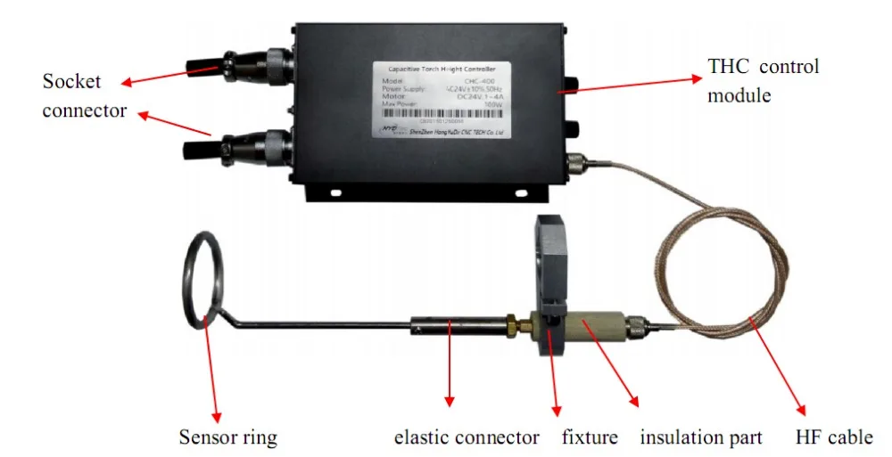 Fast delivery capacitive torch height controller CHC-400 for cnc flame cutting machine update model of CHC-200E