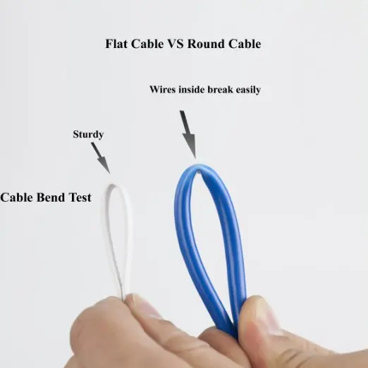 0.3m 1.5ft 1m  2M 3m 10ft 5m   10m 15m 50ft 20m  30m  CAT6 Flat UTP Ethernet Network Cable RJ45 Patch LAN cable white color