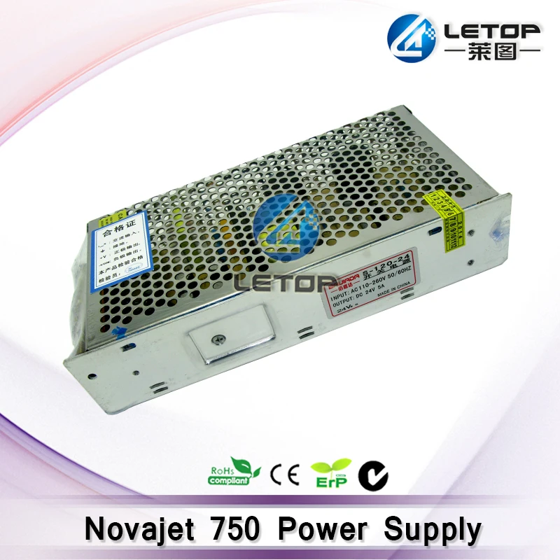 LETOP 24V 5A Power Supply For Novajet 750 Printer