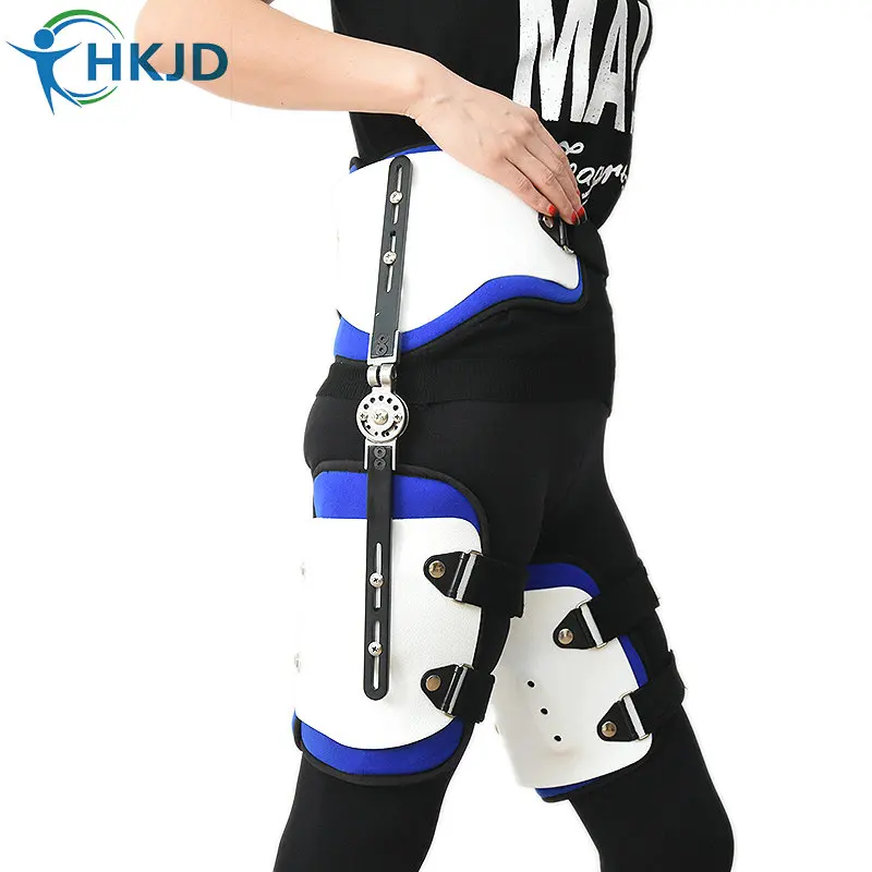 Hip Joint Dislocation Of Hip Abduction Orthosis Fixation Hinge Adjustable Waist Leg Brace Femur Injury(Both)