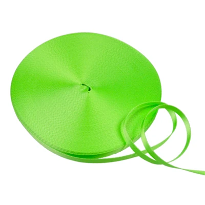 10 mm breed 50 meter/partij pure kleur tabby imitatie nylon singelband voor werkkaart