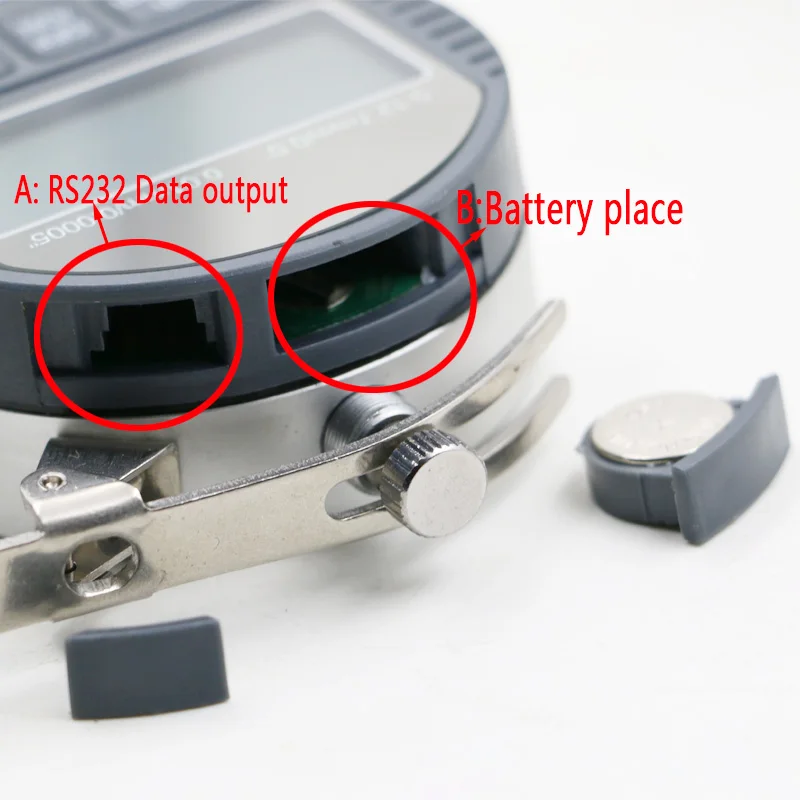 0.01mm Electronic Thickness Meter 0-12.7mm/0.5inch Digital Micrometer Thickness Gauge Micrometro Width Measuring Instruments Dat