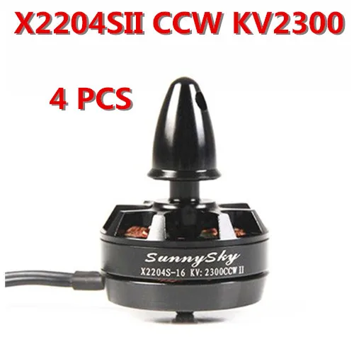 4 PCS SunnySky Brushless Motor X2204SII CCW KV2300 for Multicopter